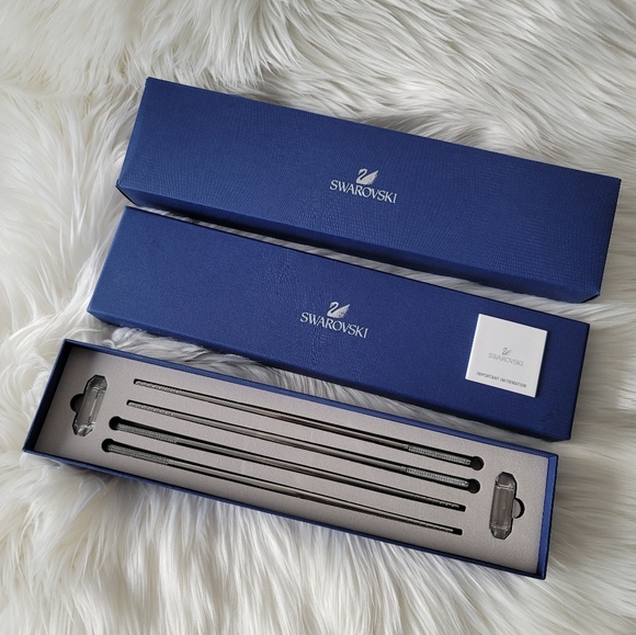 NEW Swarovski Ambiray Chopsticks Set - Picture 3 of 8